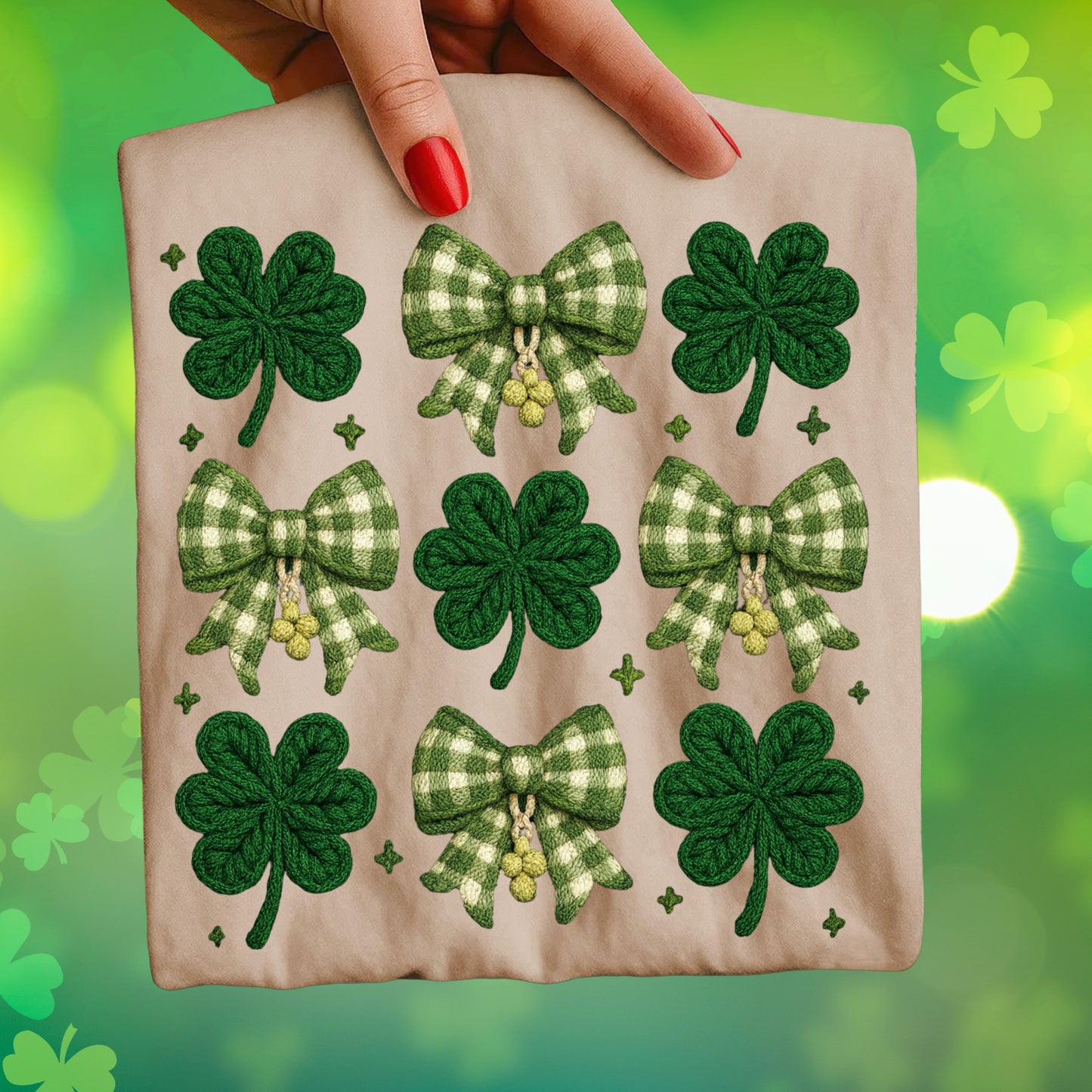 St. Patrick's Day Bows, Hats & Shamrocks