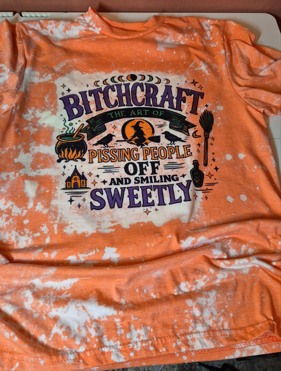 Bleach Heather orange