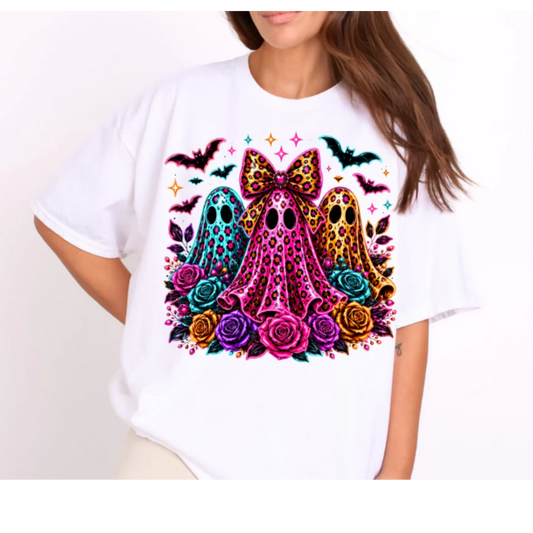 Neon Trio Ghosts-Transfer Design