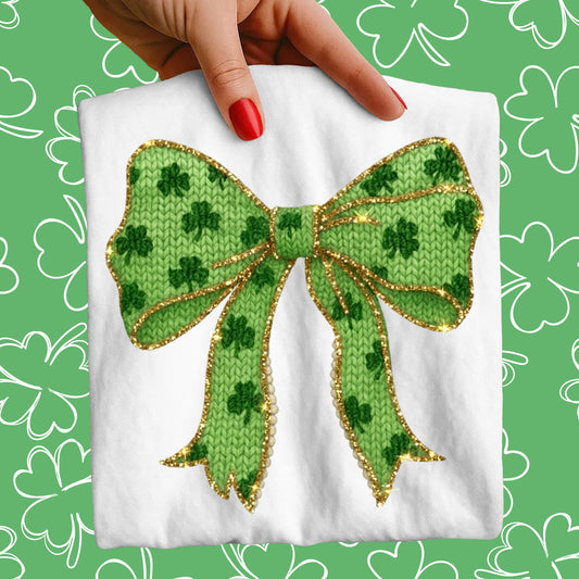 St. Patrick's Day Bows and Gnomes