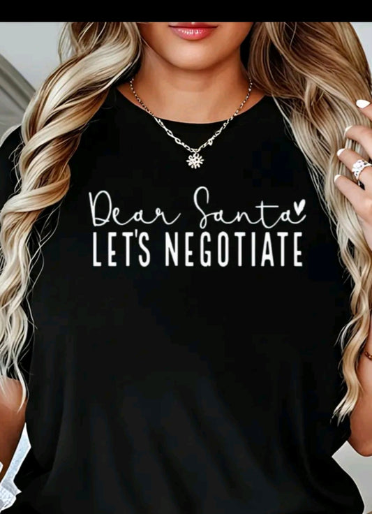Dear Santa Let's Negotiate