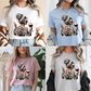 Just Breathe Graphic Design T-Shirt