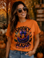 Spooky Season Halloween Pumpkin Graphic Tee/Halloween shirts
