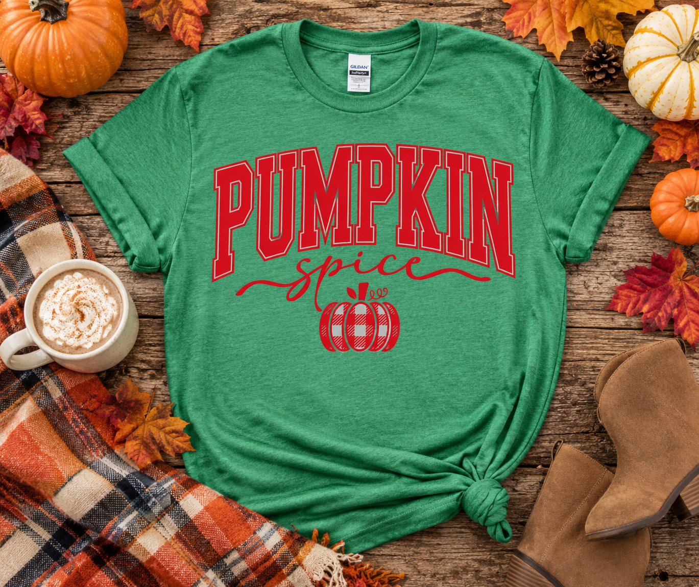Pumpkin Spice Fall Graphic Tees/Cute Pumpkin Shirt/Everyday Comfy & Cozy Tops