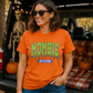 MOMBIE Graphic Design Tee/Comfy/Soft Mom Shirts/Cozy Fall Shirts/Everyday fun mom tees for Halloween