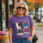 I don't grudges, I keep Receipts-Graphic Design everyday funny sarcastic t-shirt/Casual Top/Unisex Fit/Comfy & Cozy Sassy Shirt/Womenswear