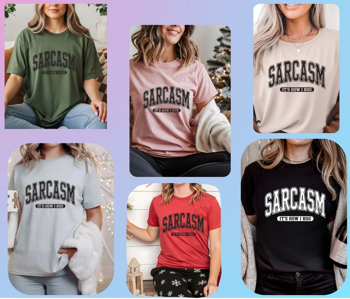 SARCASM is how I hug