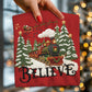 Christmas Train Believe-faux yarn graphic design