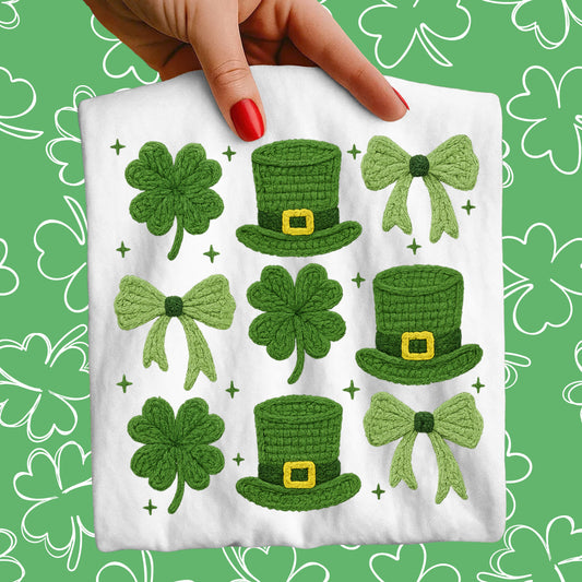 St. Patrick's Day Bows, Hats & Shamrocks