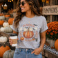Pumpkin Season- Vintage Sublimation Style Design/Halloween T-Shirts/Fall Tees