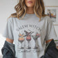 Salem Witch Cocktail Club-Sublimation Vintage Style- Halloween Witch Cocktails-Cute, Funny Tees