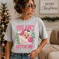 You Ain't Getting Sh*T -Sublimation Style Design-Funny Christmas Tee-Santa