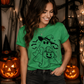 Ghost Witch Halloween Graphic Design-Fun, Comfy T-Shirt, Casual womenswear Holiday top