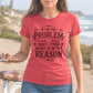 If I'm The Problem- Vintage Sublimation Design Style-Everyday Wear