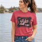 It's Lake Time Unisex Graphic Design T-Shirt/Casual Everyday Wear/Outdoors Tee/Summertime Fun