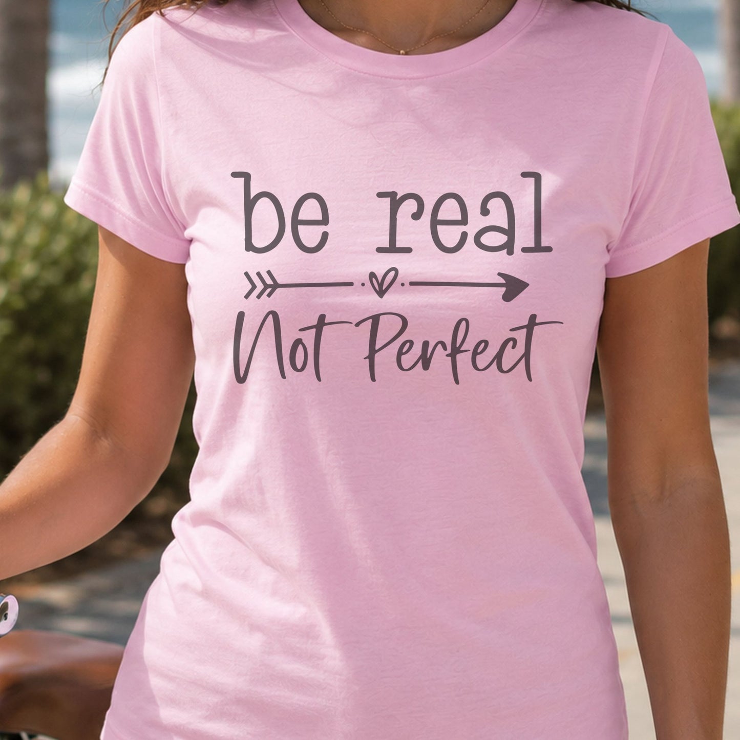 Be Real Not Perfect-Sublimation Vintage Style Design-Everydaywear-Made-To-Order tshirt
