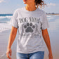 DOG MOM SOCIAL CLUB Vintage Sublimation Style Design/Fur Mom T-Shirt/Fun Dog Momma Tees