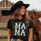 Western MAMA Graphic Tee Design/A Little Country/mom t-shirts/proud mama shirts