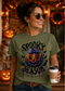 Spooky Season Halloween Pumpkin Graphic Tee/Halloween shirts