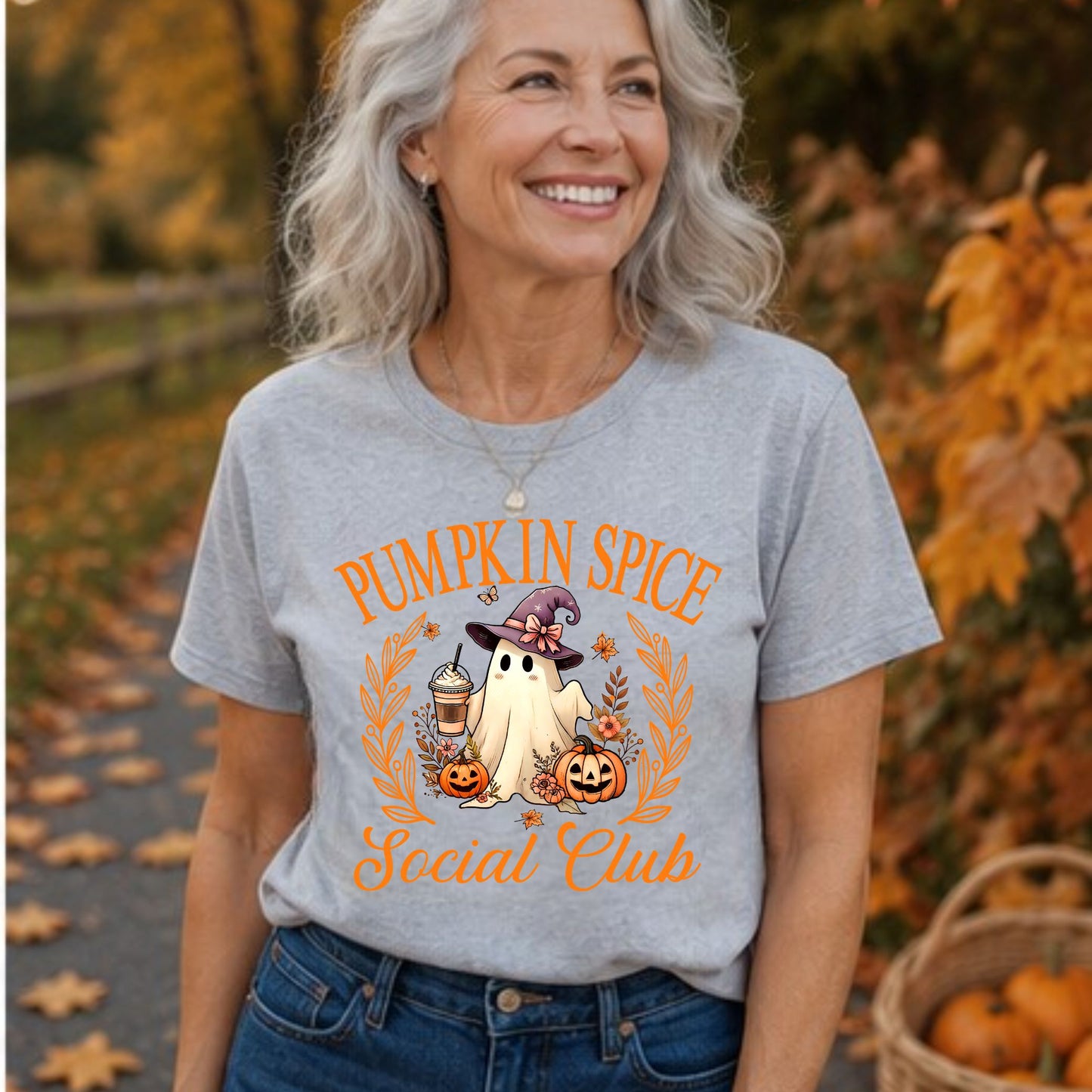 Pumpkin Spice Social Club Ghost Fall Fun