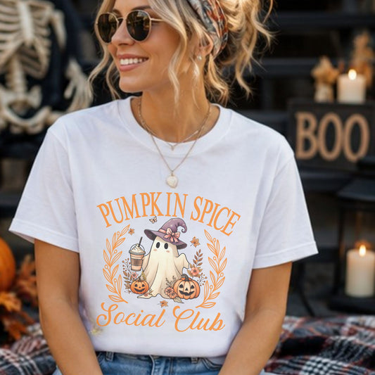Pumpkin Spice Social Club Ghost Fall Fun