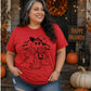 Ghost Witch Halloween Graphic Design-Fun, Comfy T-Shirt, Casual womenswear Holiday top