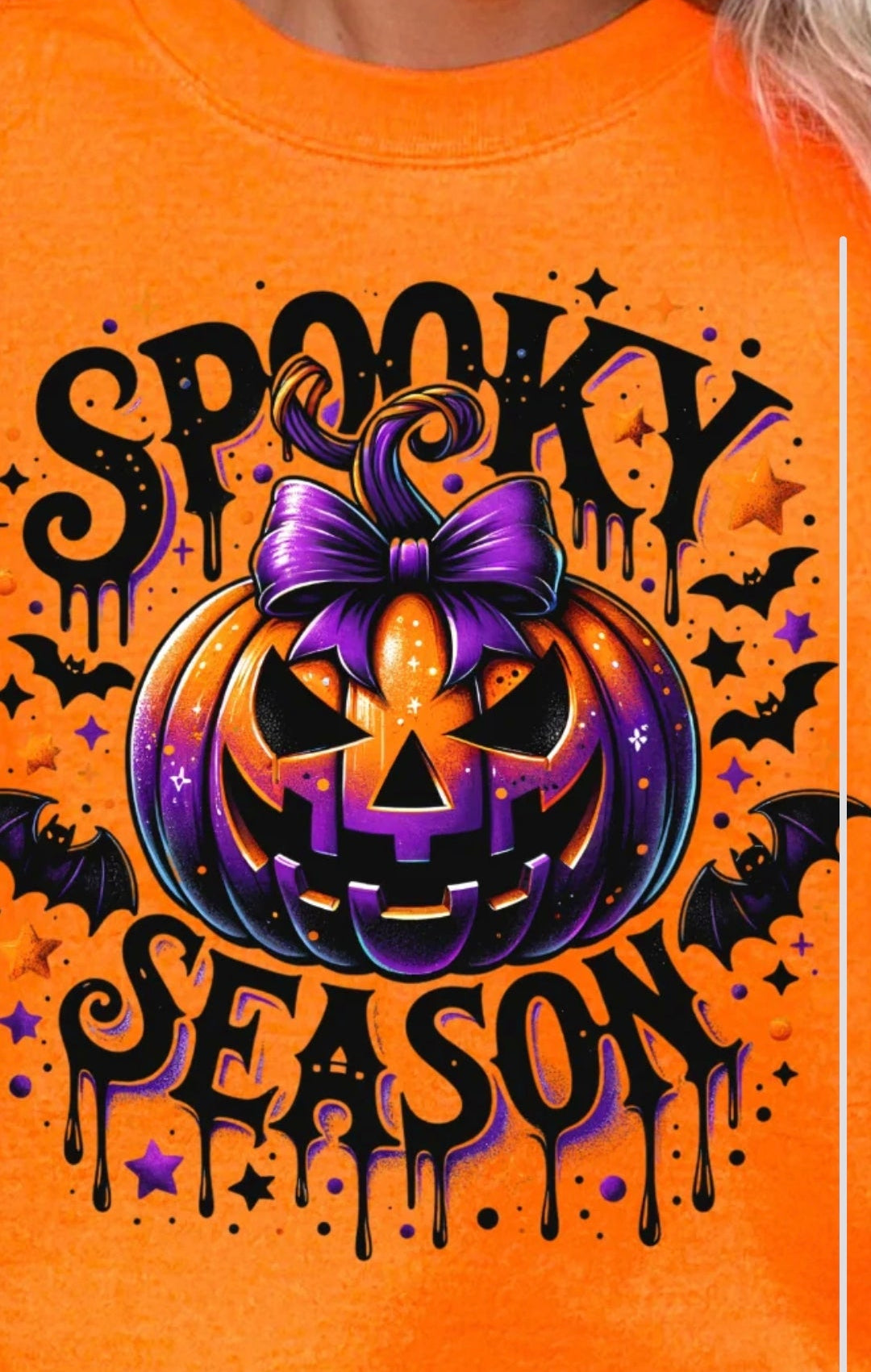 Spooky Season Halloween Pumpkin Graphic Tee/Halloween shirts