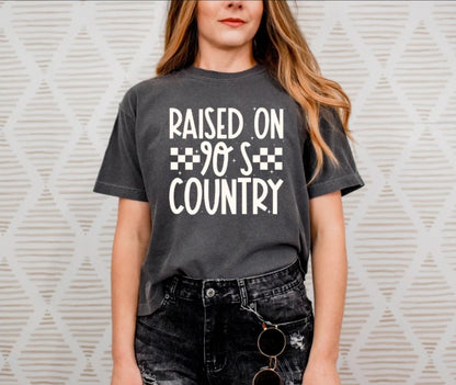 Raised on 90s Country-Transfer design