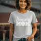 Senior Mom Graphic Design Tee/Senior Baseball Mom/Casual everyday wear/Womenswear/Comfy/Soft T-Shirt