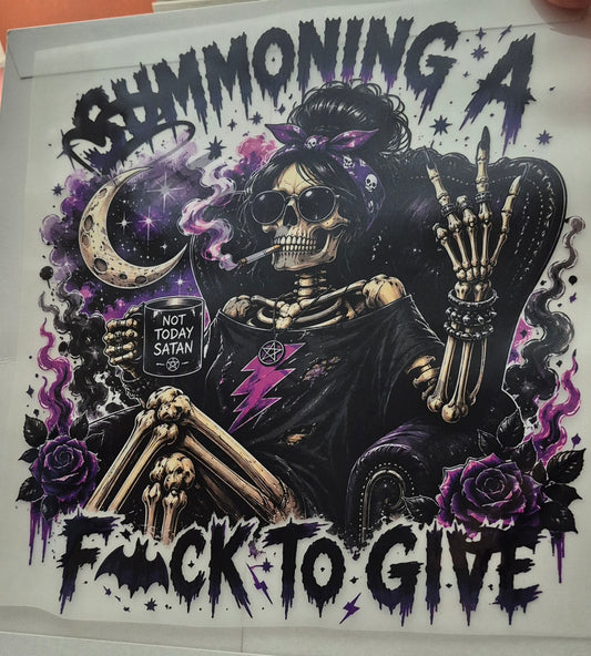 Summoning A Last F*ck To Give- Transfer Design