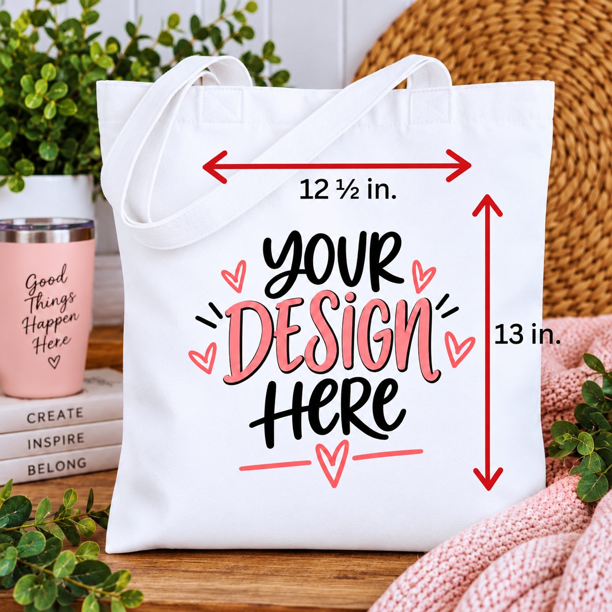 Tote Bag-Custom Sublimation Designs-Carry All/Reusable Bag